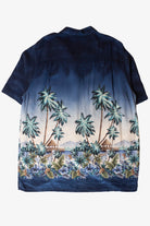Vintage Tropical Bay Button Up Shirt (2000s)