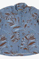 Blue Cubavera Button Up Shirt (2010s)