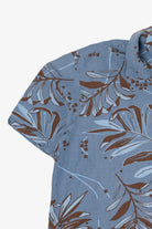 Blue Cubavera Button Up Shirt (2010s)