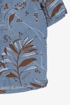 Blue Cubavera Button Up Shirt (2010s)