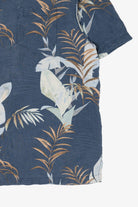Navy Blue Tommy Bahama Button Up Shirt (2010s)