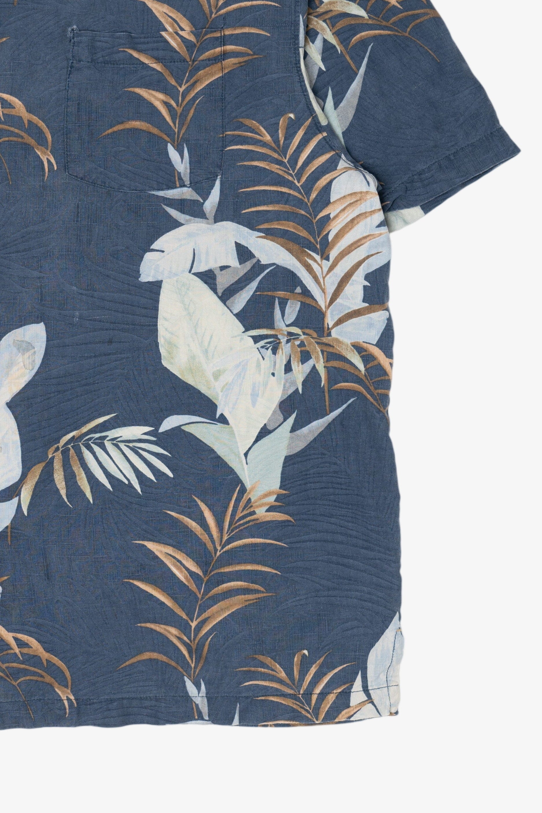 Navy Blue Tommy Bahama Button Up Shirt (2010s)
