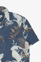 Navy Blue Tommy Bahama Button Up Shirt (2010s)