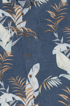 Navy Blue Tommy Bahama Button Up Shirt (2010s)