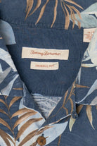 Navy Blue Tommy Bahama Button Up Shirt (2010s)