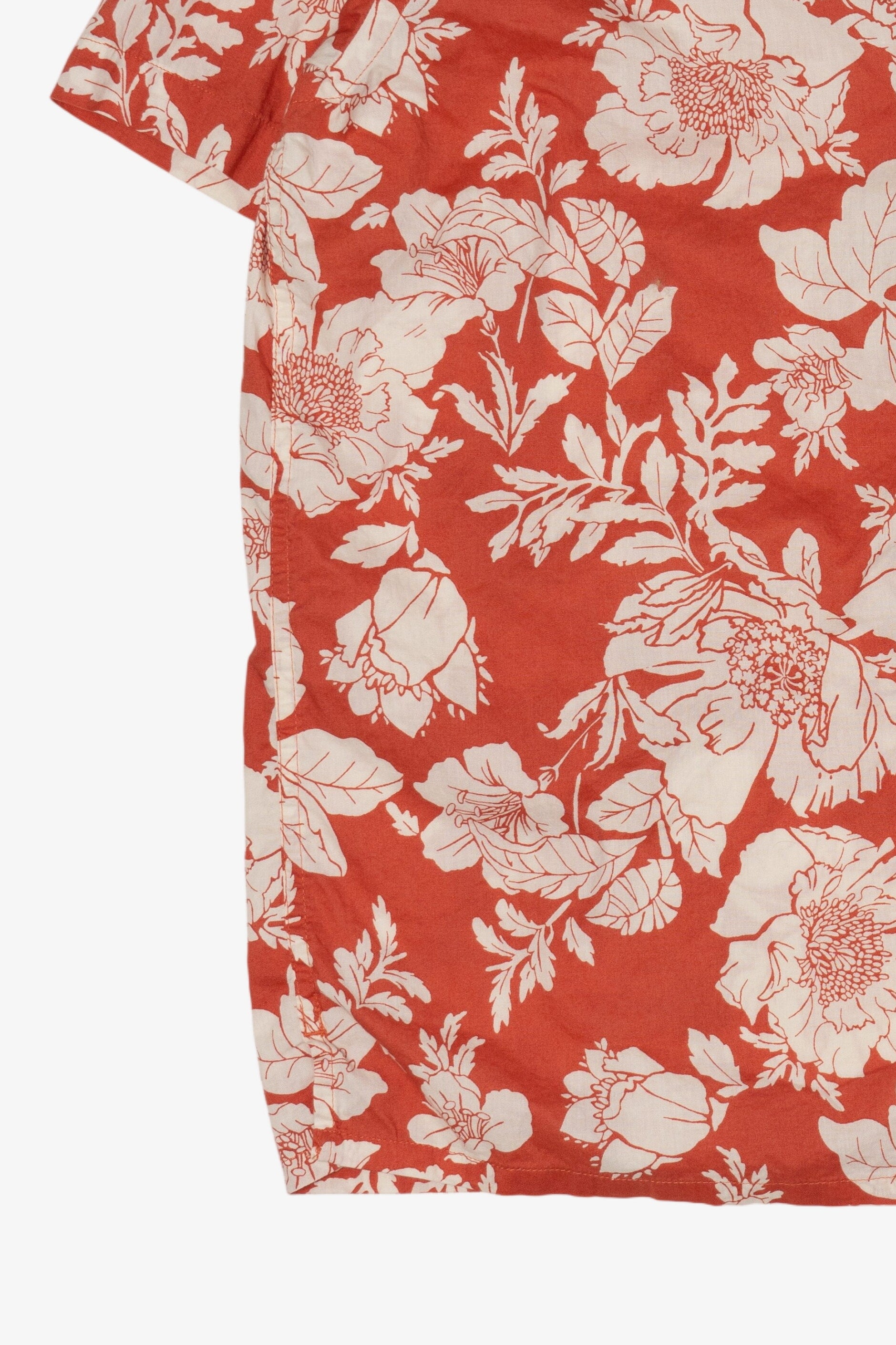Old Navy Floral Hawaiian Button Up Shirt (2020s)