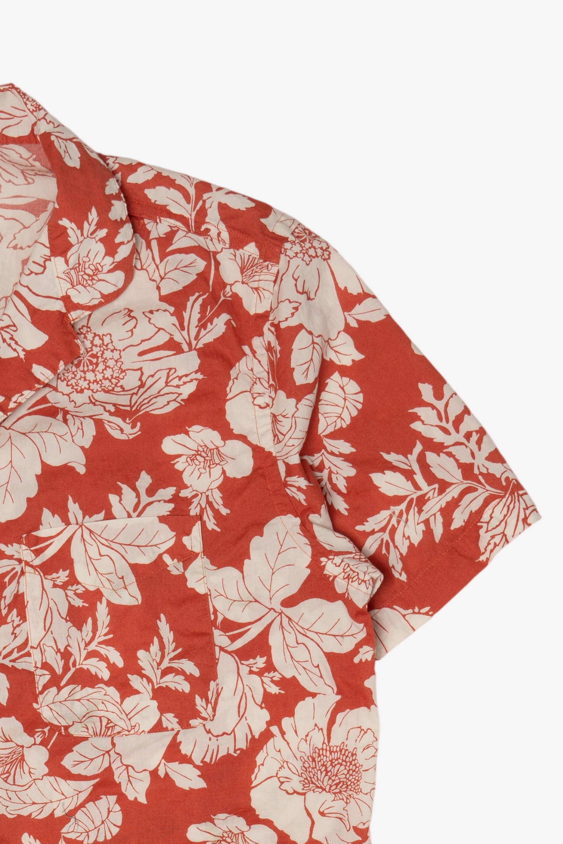Old Navy Floral Hawaiian Button Up Shirt (2020s)