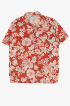 Old Navy Floral Hawaiian Button Up Shirt (2020s)