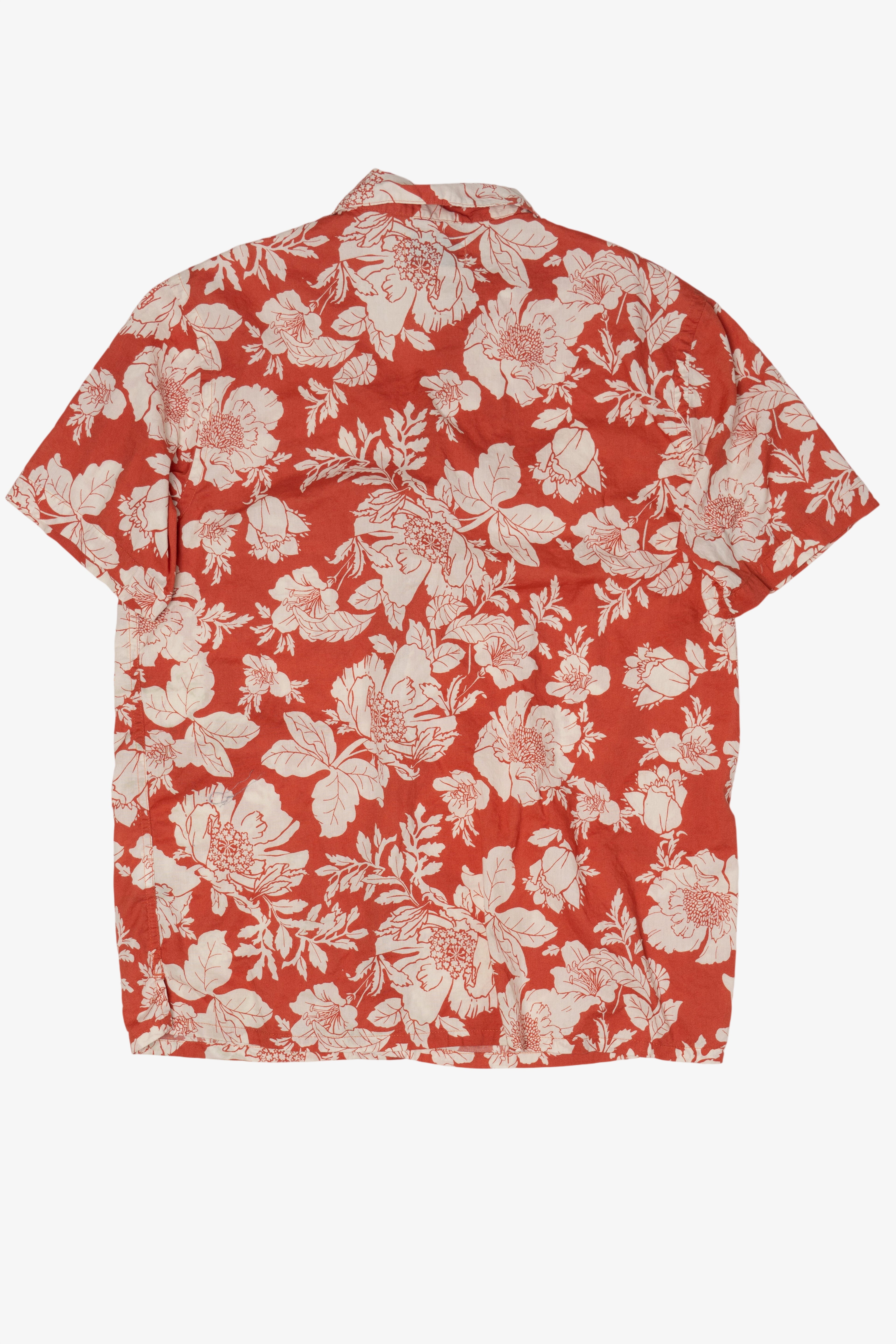 Old Navy Floral Hawaiian Button Up Shirt (2020s)