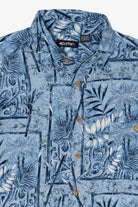 Blue Puritan Hawaiian Button Up Shirt (2000s)