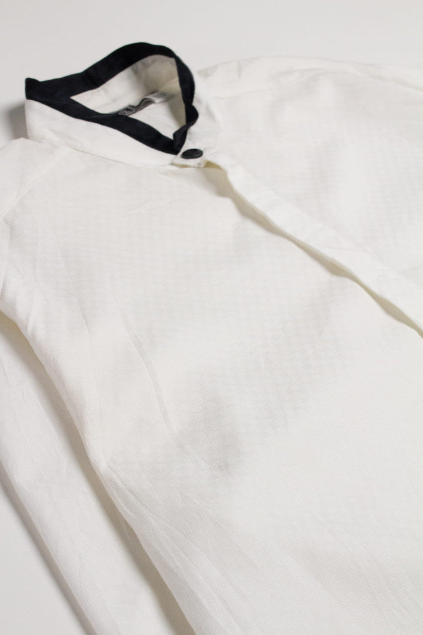 Versace Classic V2 Banded Collar Button Up Shirt
