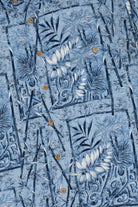 Blue Puritan Hawaiian Button Up Shirt (2000s)