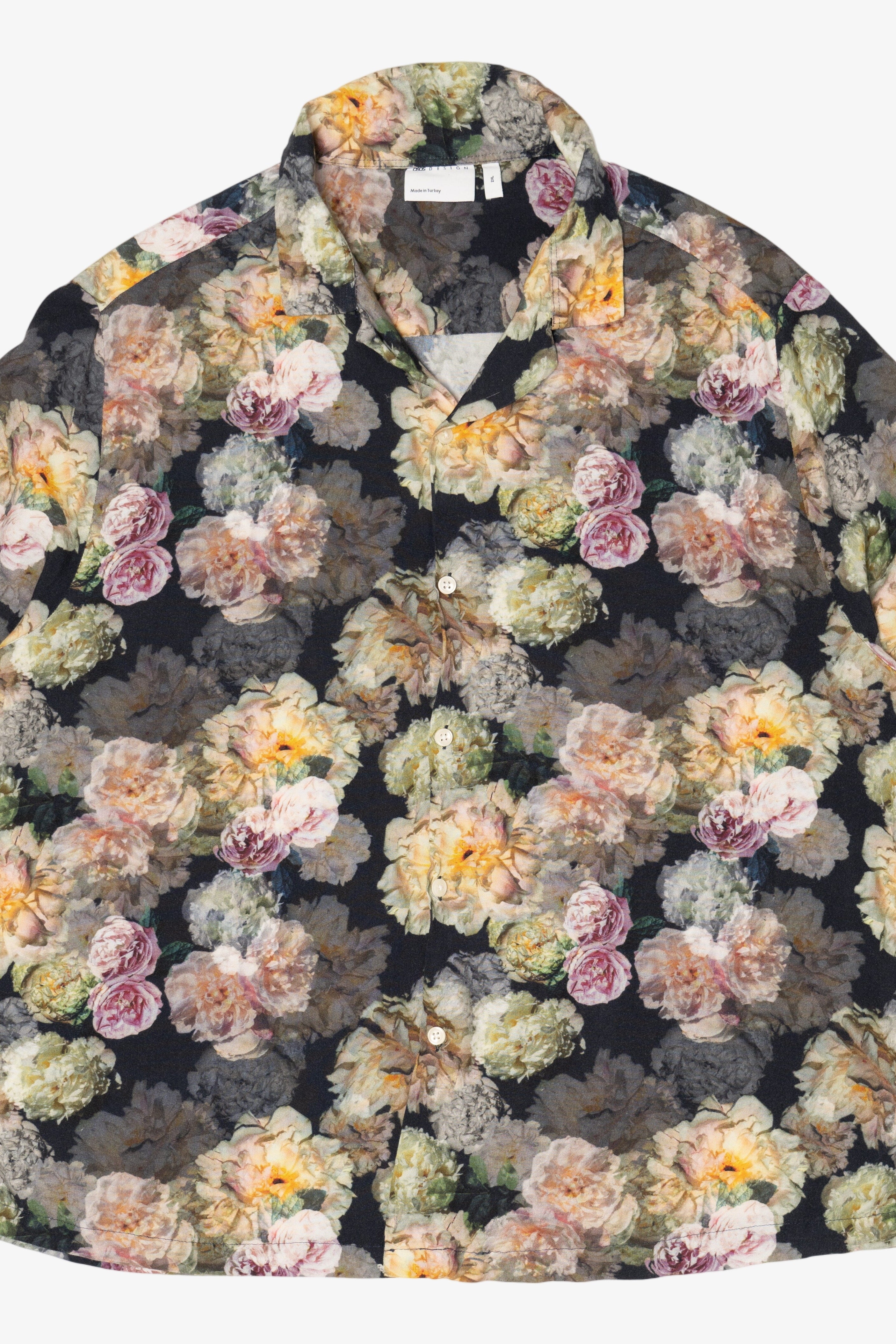 Osos Design Roses Button Up Shirt (2020s)