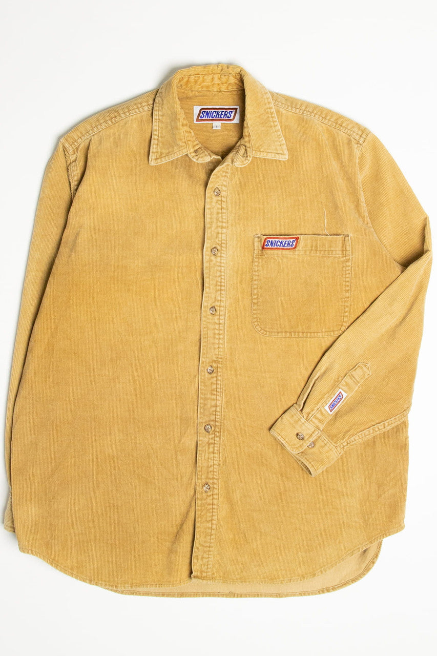 Snickers Corduroy Button Up Shirt