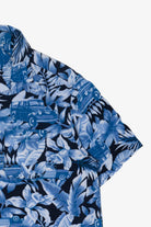 Navy Blue Panama Jack Hawaiian Button Up Shirt (2000s)