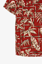 Red St. John's Bay Hawaiian Button Up Shirt (2000s)