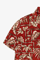 Red St. John's Bay Hawaiian Button Up Shirt (2000s)