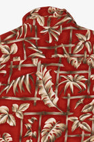 Red St. John's Bay Hawaiian Button Up Shirt (2000s)
