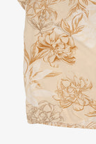 Beige Distortion Hawaiian Button Up Shirt (2020s)