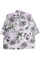 Flower Patterned Button Up Shirt