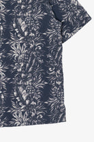 Caribbean Pineapple Hawaiian Button Up Shirt (2000s)