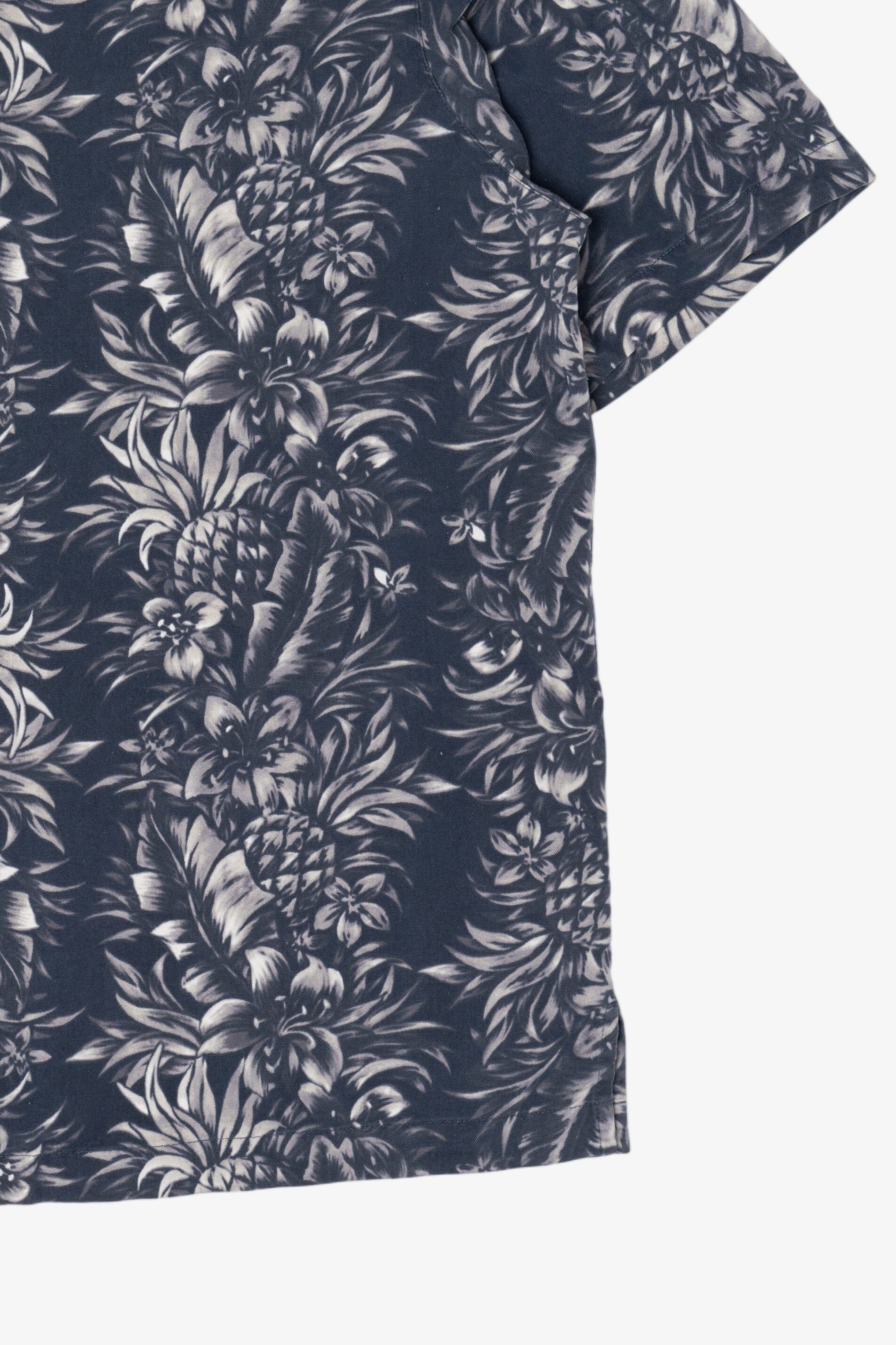 Caribbean Pineapple Hawaiian Button Up Shirt (2000s)