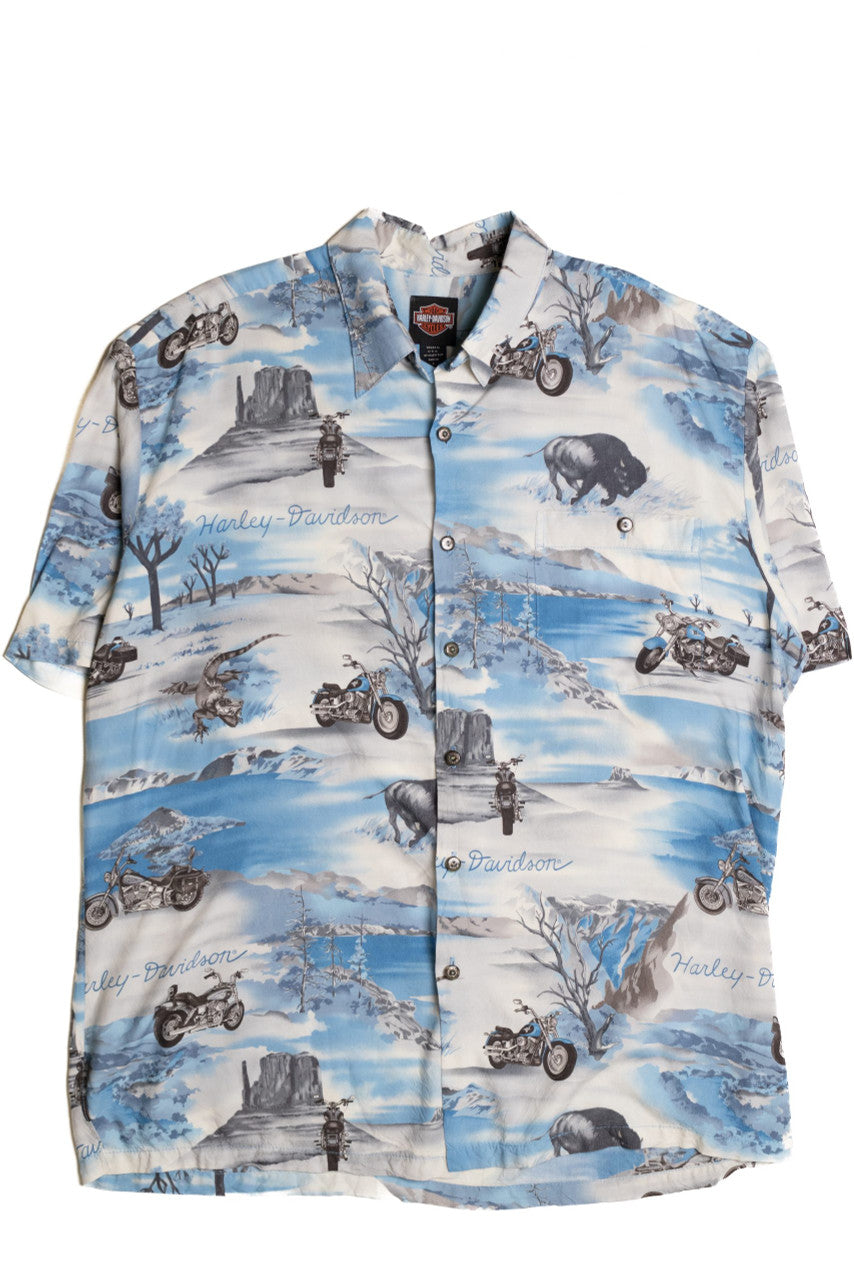 Harley Davidson Button Up Shirt