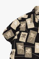 Vintage Croft & Barrow Palm Tree Hawaiian Button Up Shirt (2000s)