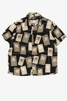 Vintage Croft & Barrow Palm Tree Hawaiian Button Up Shirt (2000s)