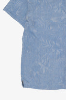 Vintage Light Blue Island Shares Hawaiian Button Up Shirt (2000s)