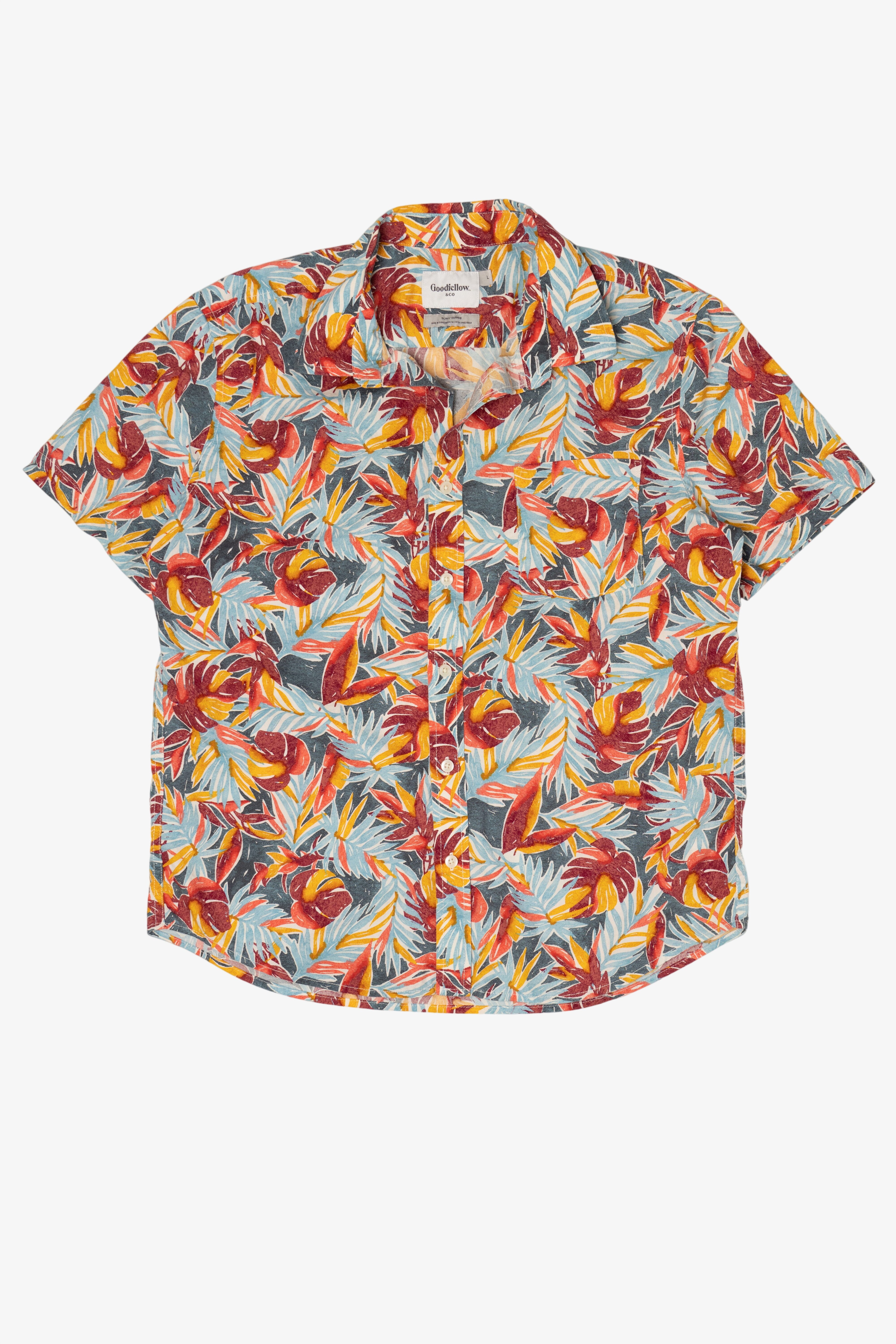 Goodfellow Hawaiian Button Up Shirt (2020s)
