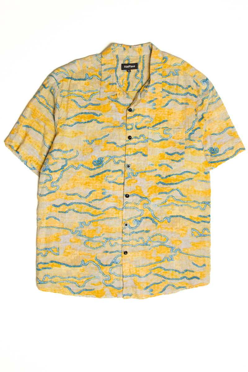 Abstract VatPave Button Up Shirt