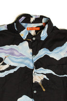 Crane Print Tori Richard Button Up Shirt