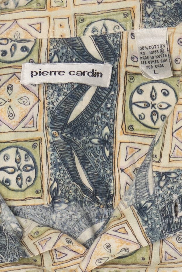 Vintage Pierre Cardin Hawaiian Button Up Shirt (1990s)