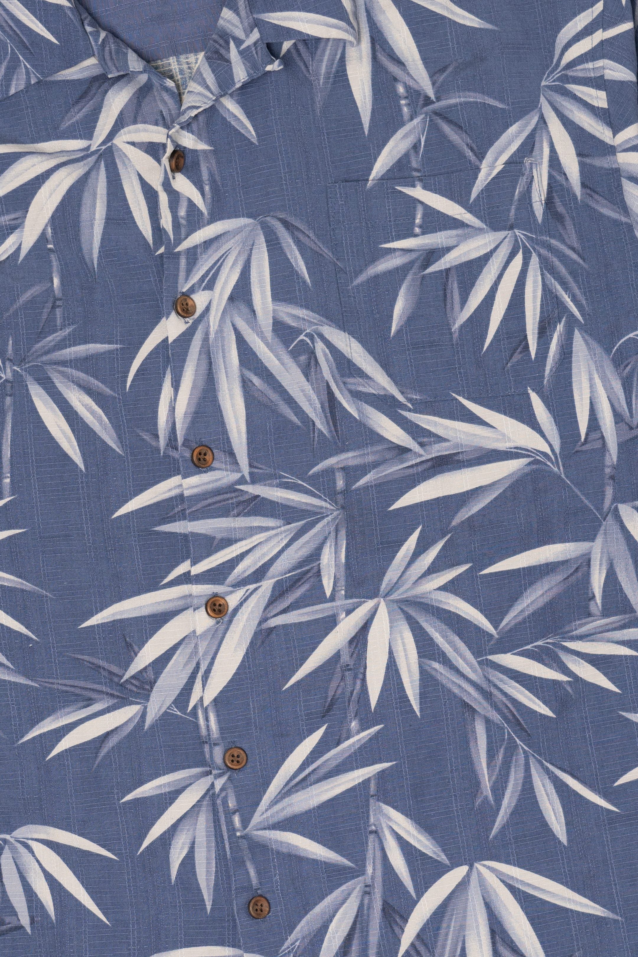 Blue Jamaica Jaxx Hawaiian Button Up Shirt (2000s)