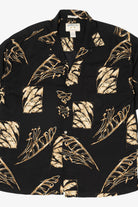 Vintage Black Bamboocay Hawaiian Button Up Shirt (2000s)