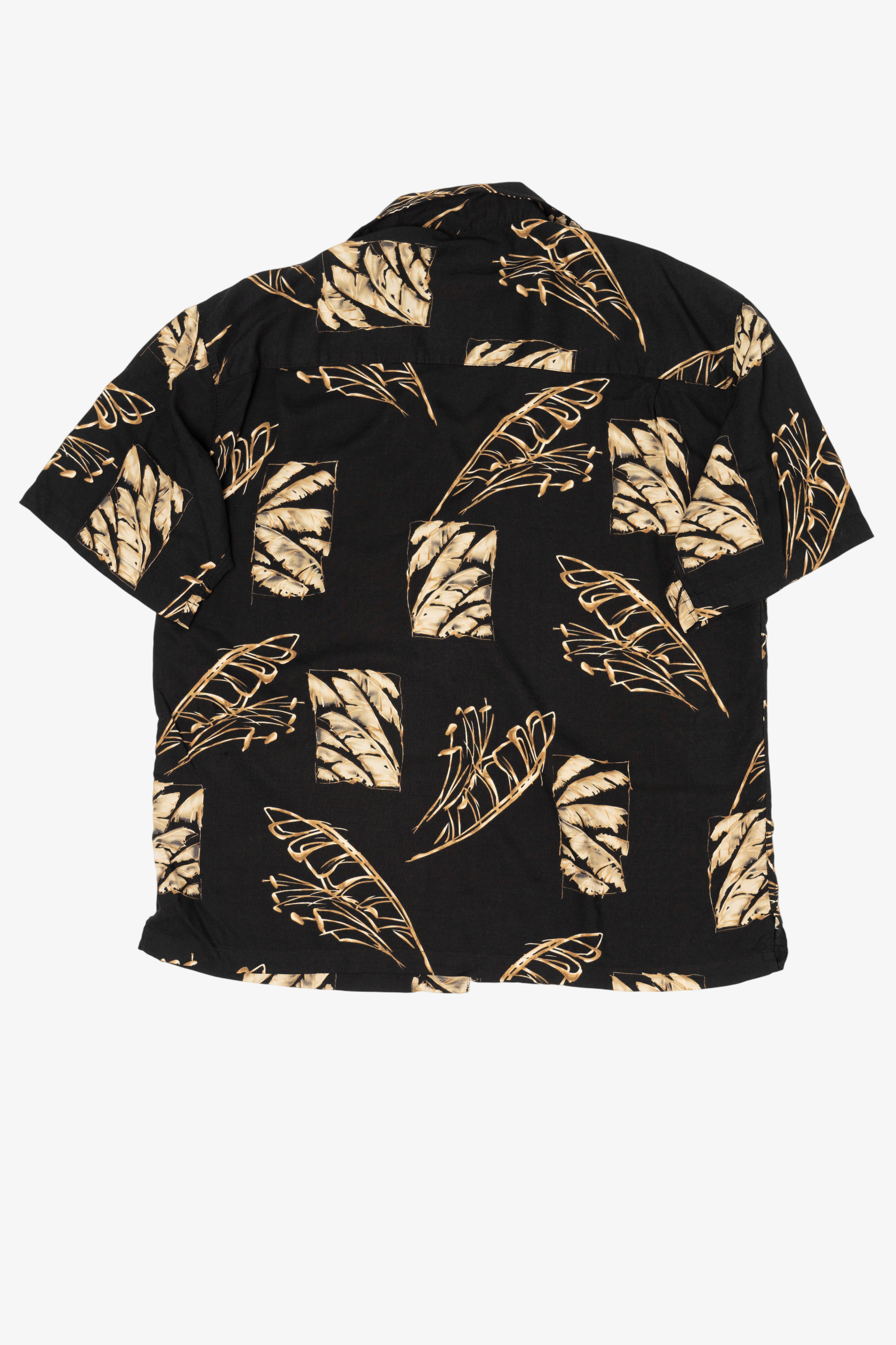Vintage Black Bamboocay Hawaiian Button Up Shirt (2000s)