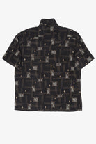 Black Moda Campia Sailboats Button Up Shirt (2000s)