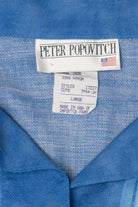 Vintage Blue Peter Popovitch Button Up Shirt (1990s)