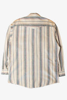 Vintage Wrangler Striped Pearl Snap Button Up (1990s)