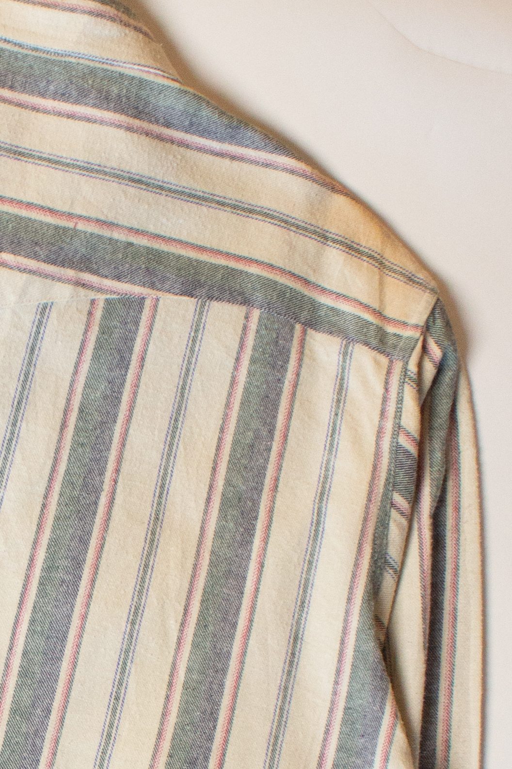 Vintage Wrangler Striped Pearl Snap Button Up (1990s)
