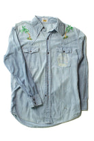 Vintage Kawasaki Chambray Button Up Shirt (1970s)