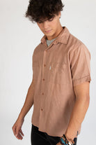 Vintage Borsalino Linen Button Up Shirt (1980s)