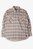 Vintage Plaid Levi's Button Up Shirt (1980s)