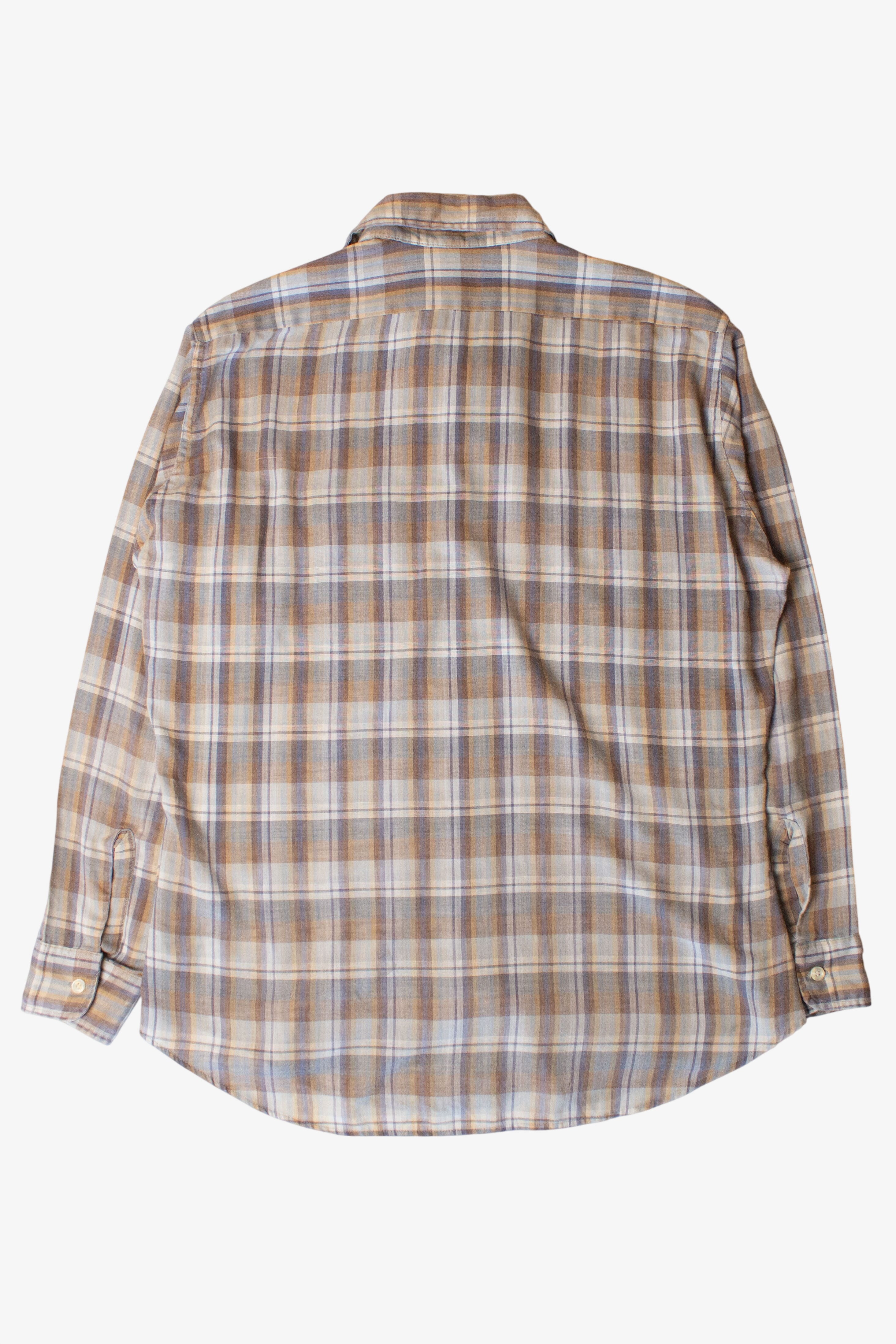 Vintage Plaid Levi's Button Up Shirt (1980s)