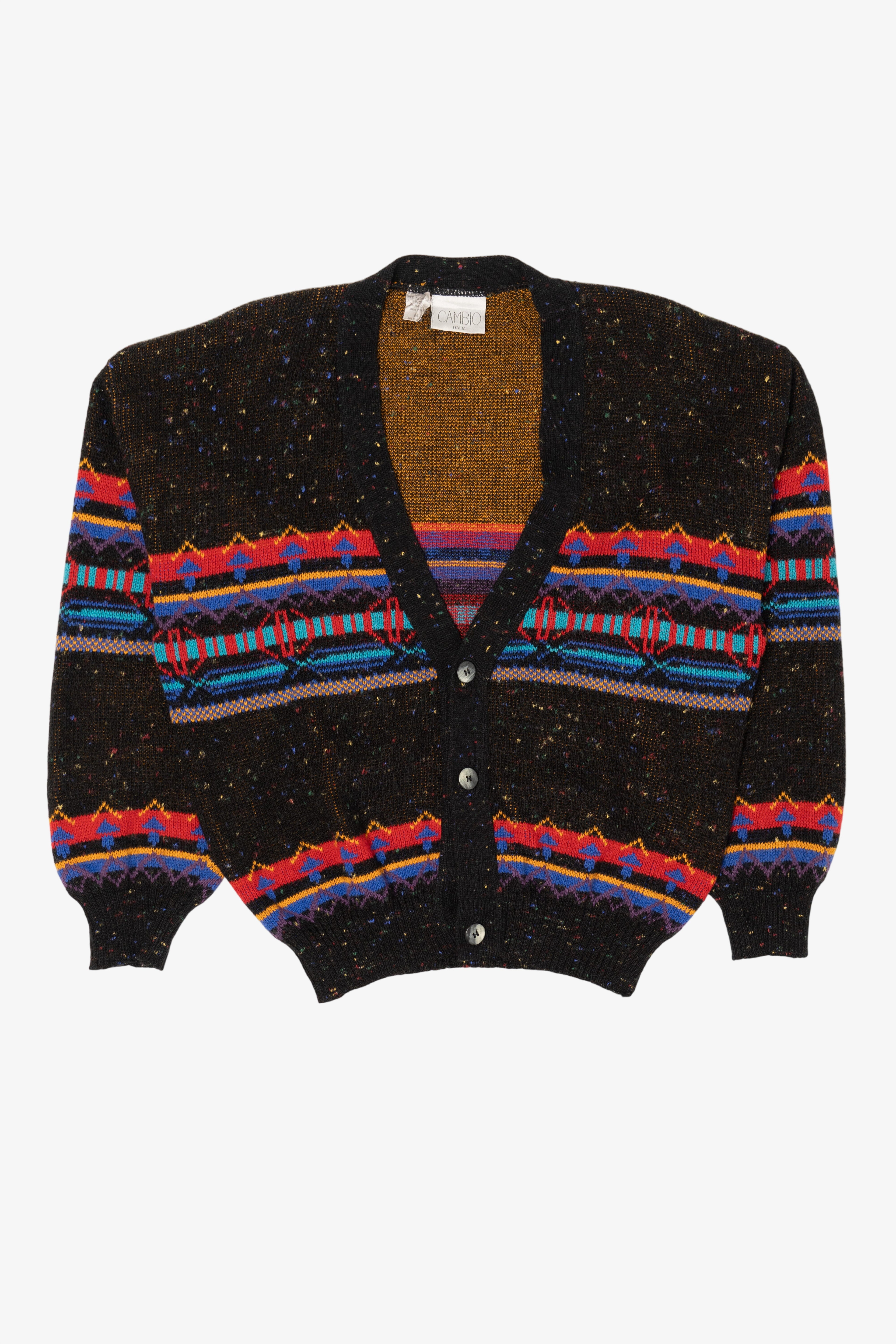 Vintage Black Cambio Cardigan Sweater (1990s)