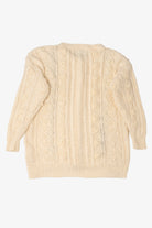 Vintage Ivory Avant Garde Fisherman Cardigan (1990s)