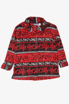 Vintage Red And Black Northcrest Button Up Sweater (1990s)