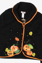 Vintage Tiara Pumpkins Halloween Autumn Sweater (1990s)