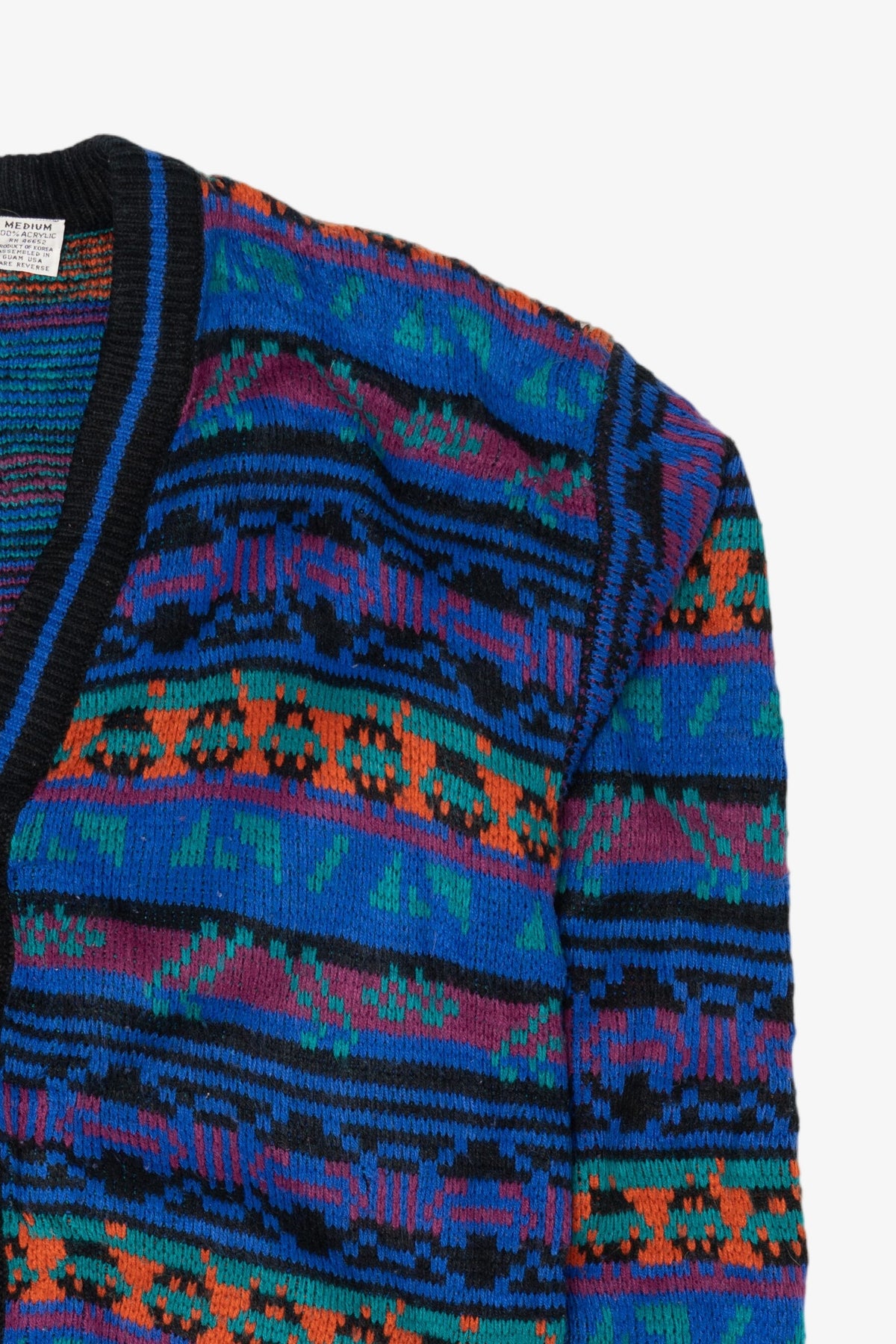 Vintage Blue McGregor Cardigan Sweater (1980s)